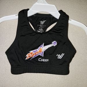 Youth extra small Rockstar Cheer sports bra